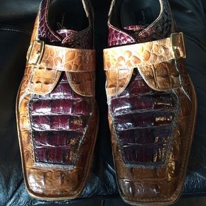 Beautiful Giorgio Brutini Crocodile Shoes